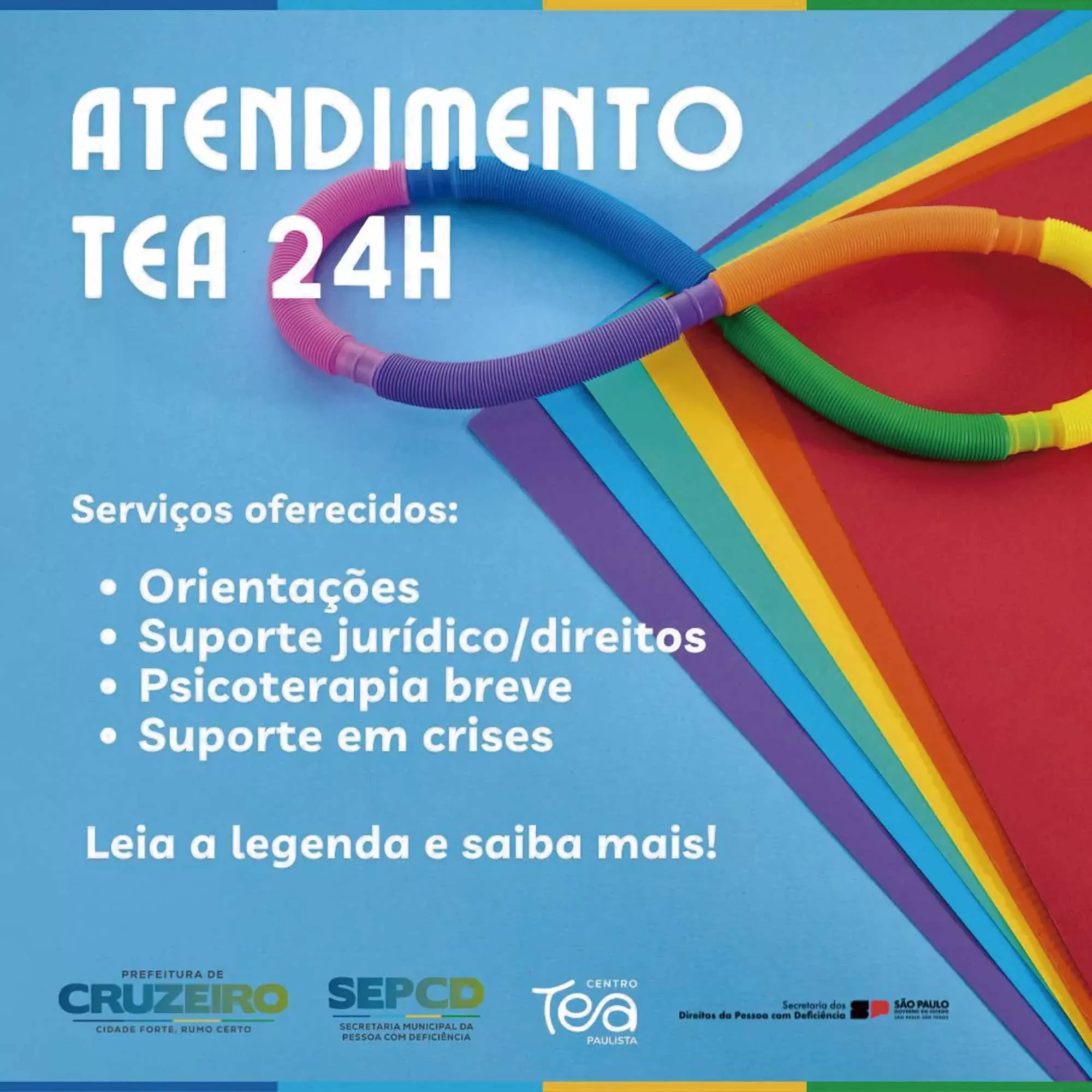 Prefeitura de Cruzeiro fortalece rede de apoio ao autismo com parceria com o Centro TEA Paulista