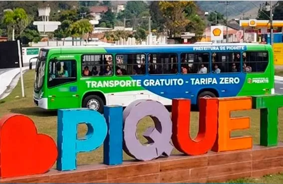 Prefeitura de Piquete Anuncia Transporte Público com Tarifa Zero.